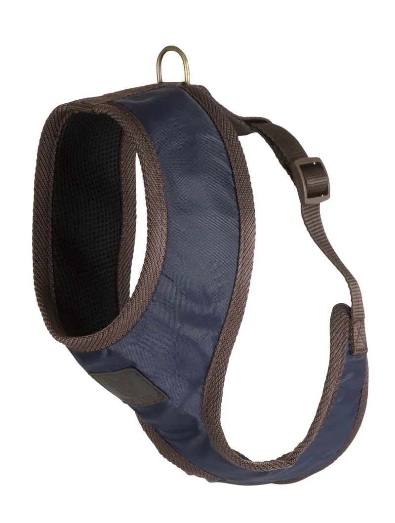 Digby and Fox Heritage Dog Harness in Indigo